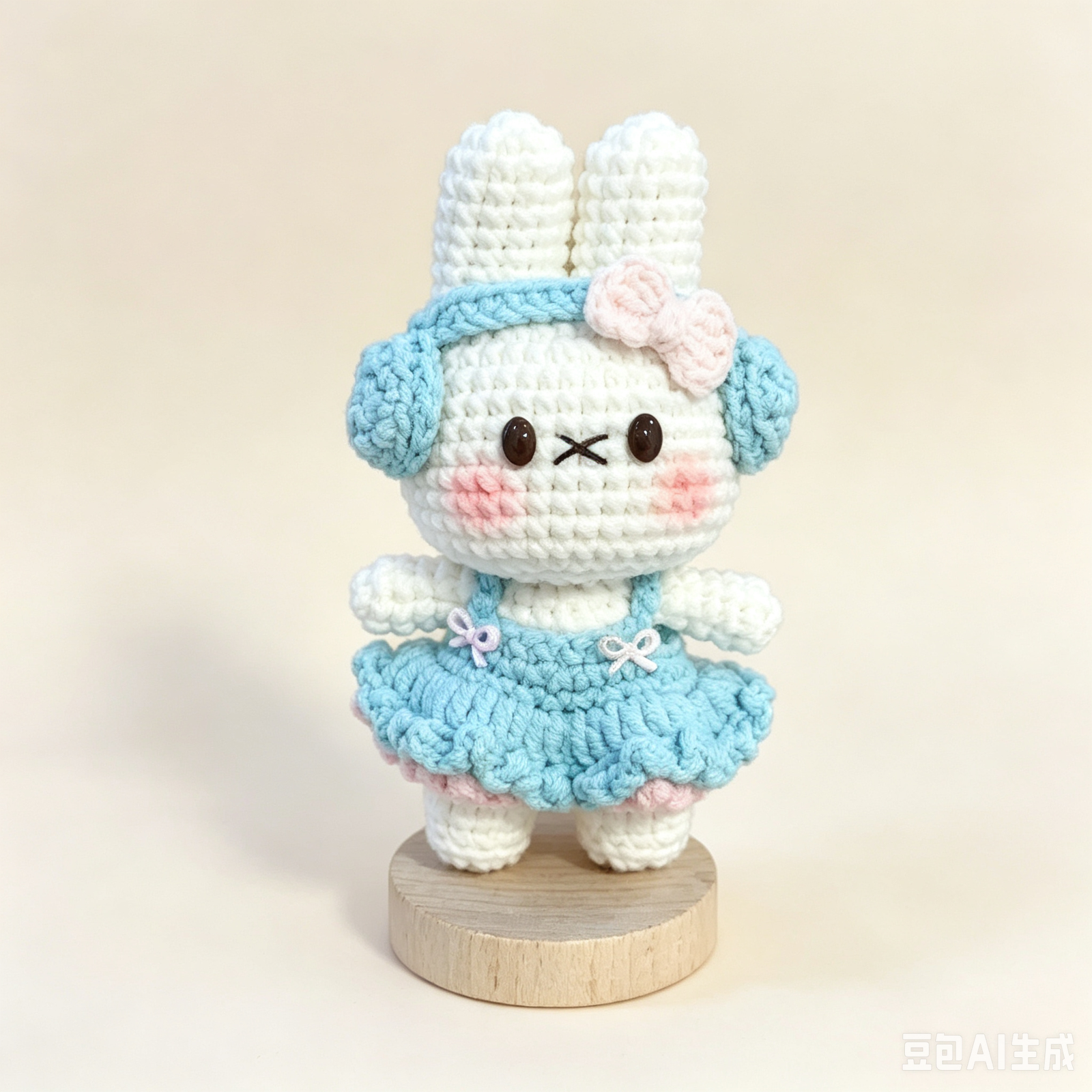 crochet miffy bunny kit, keychains or stands